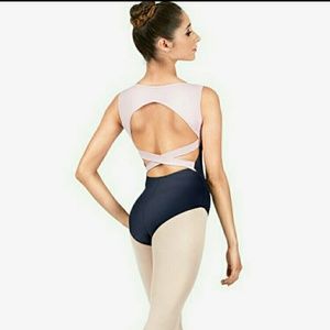 Natalie Dancewear Other - Adult Two-tone Crisscross Back Tank Leotard Natalie Dancewear Other - Adult Two-tone Crisscross Back Tank Leotard